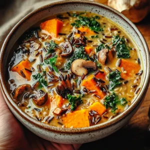Autumn Wild Rice Soup 4 Servings Ultimate Delicious