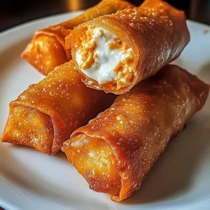 Buffalo Chicken Dip Egg Rolls 12 Ingredients Easy Delicious