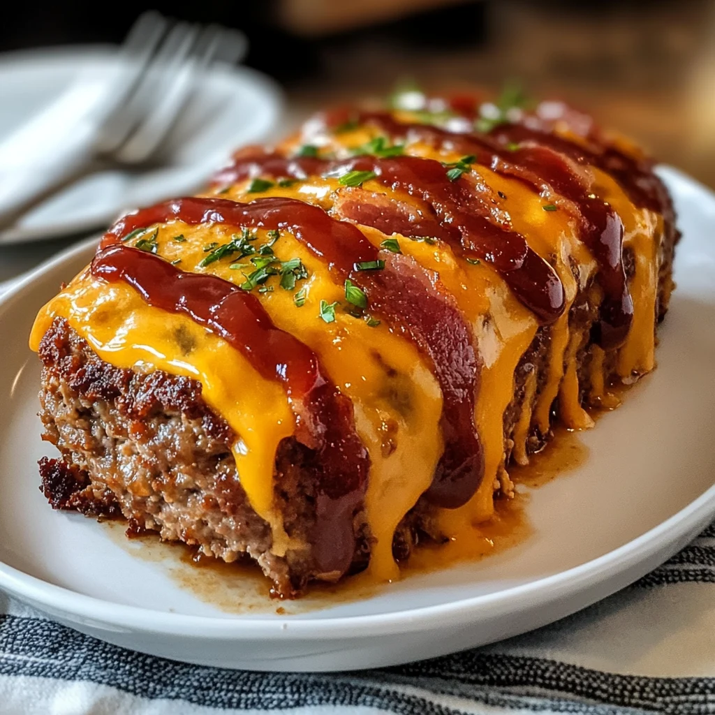 Cheeseburger Meatloaf 4 Servings Easy Delicious