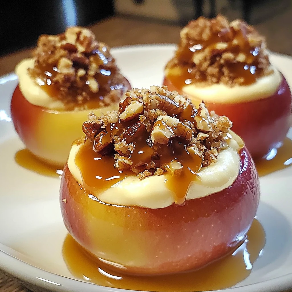 Cheesecake Stuffed Apples 4 Servings Ultimate Delicious
