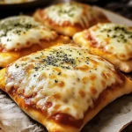 Cheesy Pizza Pockets 30 Minutes Easy Delicious
