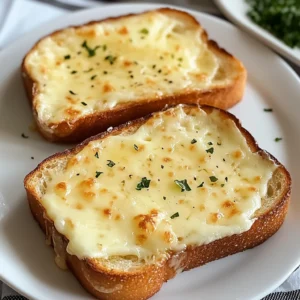 Cheesy Texas Toast 6 Ingredients Easy Delicious