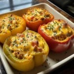 Chicken Stuffed Peppers 30 Minutes Ultimate Delicious