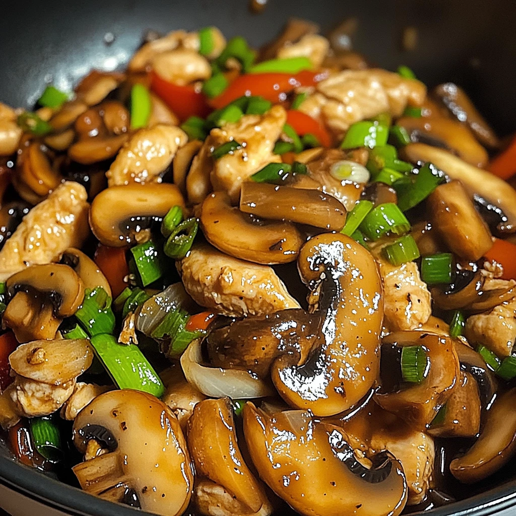 Chicken and Mushroom Stir-Fry 30 Minutes Easy Delicious