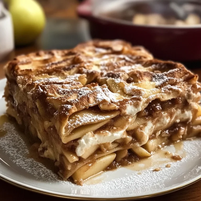 Cinnamon Roll Apple Lasagna 30 Minutes Easy Delicious