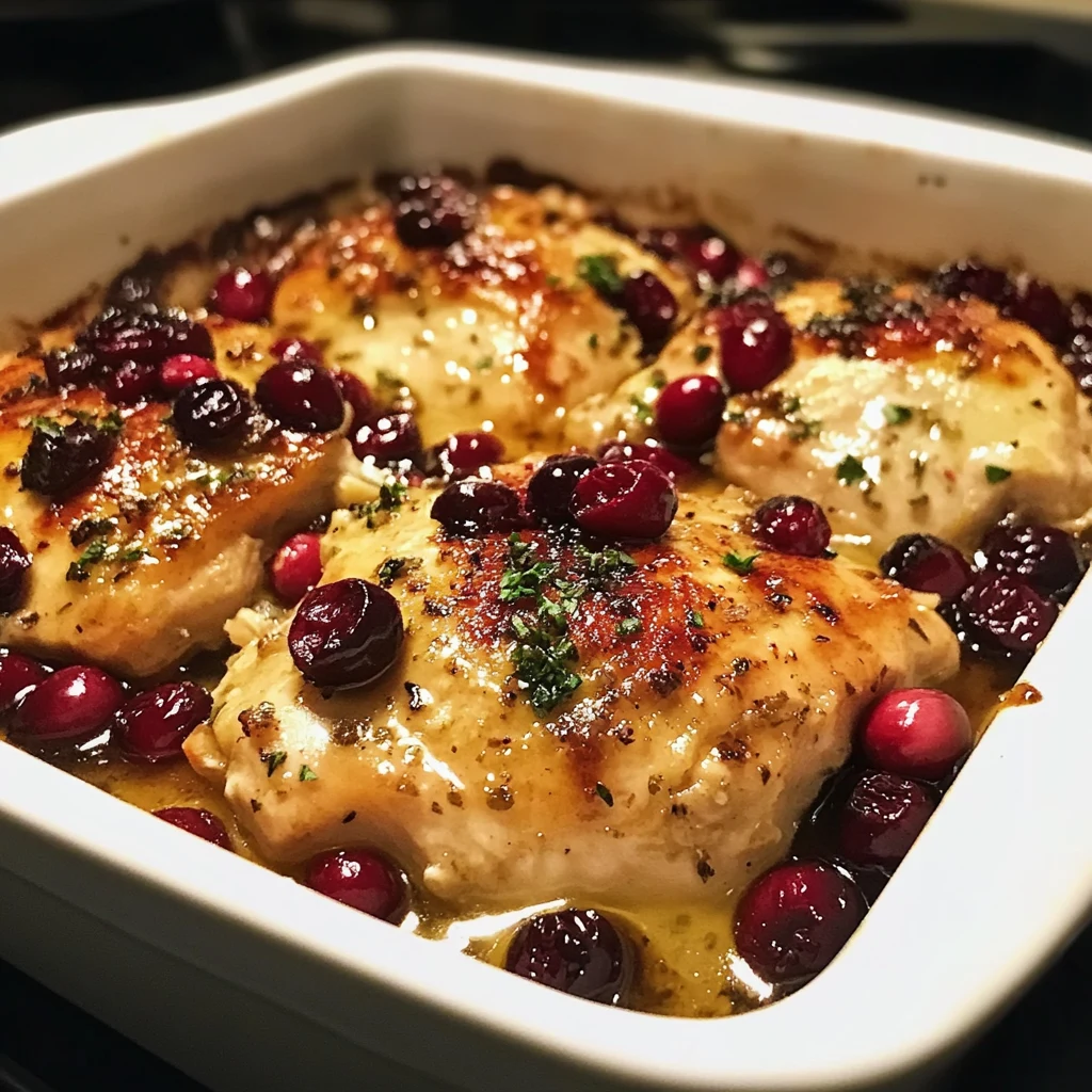 Cranberry Chicken Bake 4 Servings Ultimate Delicious