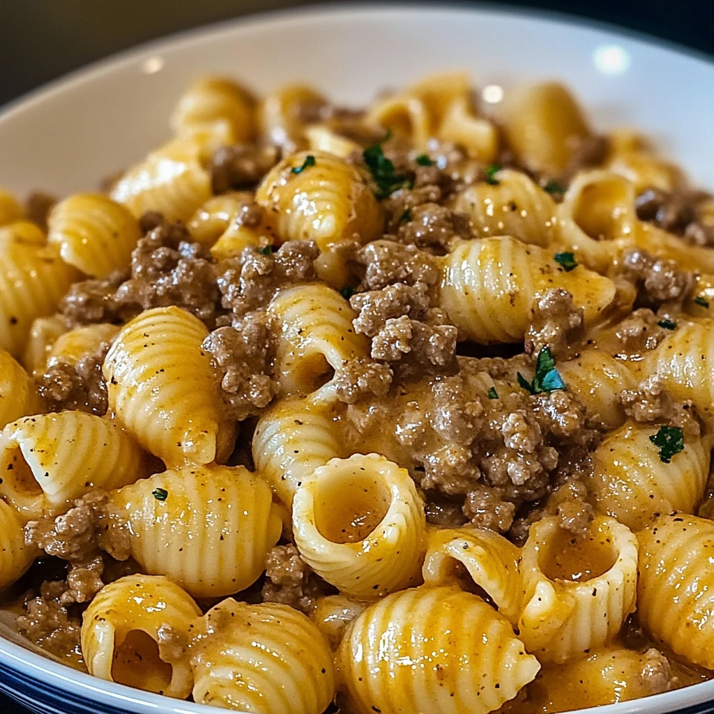 Creamy Beef and Shells 30 Minutes Ultimate Delicious