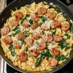 Creamy Chicken Sausage Orzo 30 Minutes Ultimate Delicious