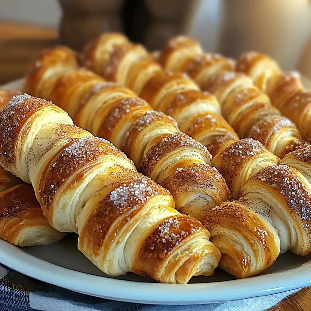Crescent Roll Cinnamon Twists 5 Steps Easy Delicious