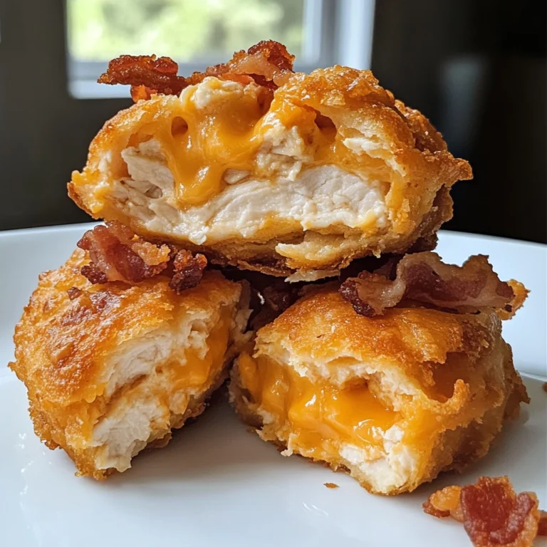 Crispy Bacon Chicken Cheddar Loaded Bazooka Bombs 30 Minutes Ultimate Delicious