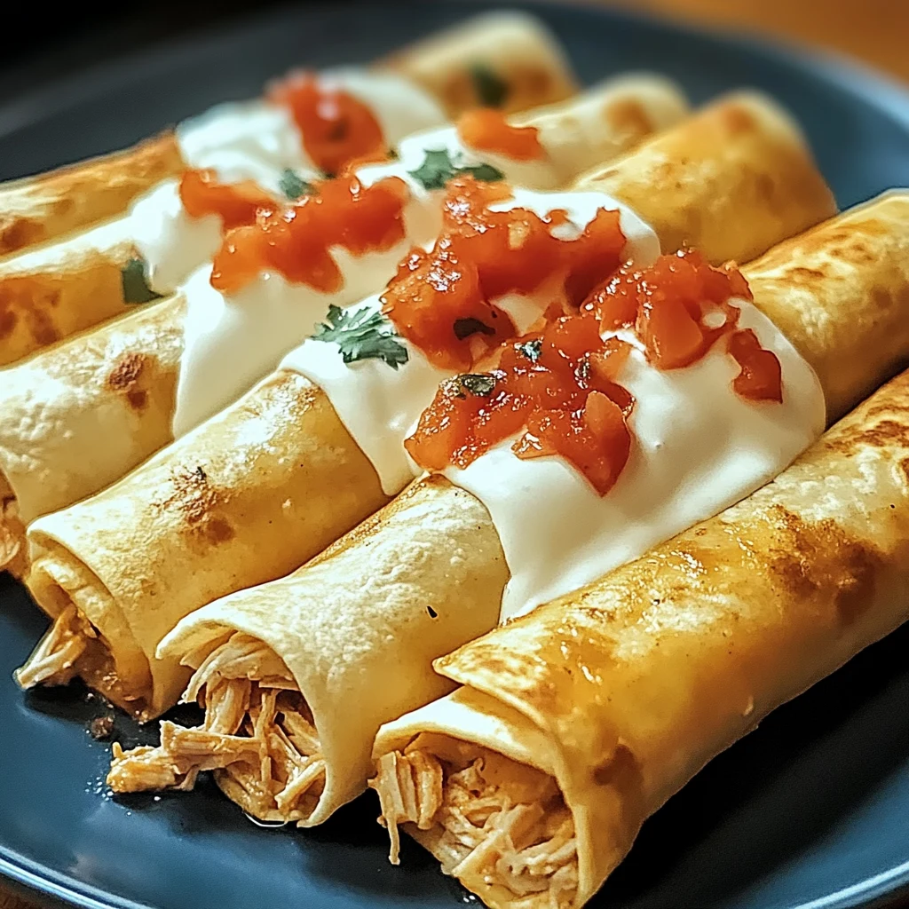 Crispy Baked Cream Cheese Chicken Taquitos 30 Minutes Easy Delicious