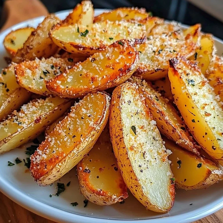 Crispy Parmesan Potato Wedges 5 Steps Ultimate Delicious