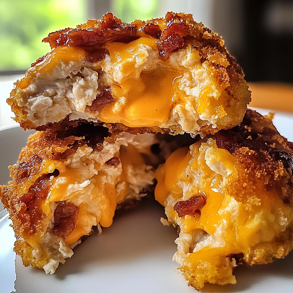 Deep-Fried BBQ Chicken Bacon Cheese Smash Bombs 30 Minutes Ultimate Delicious