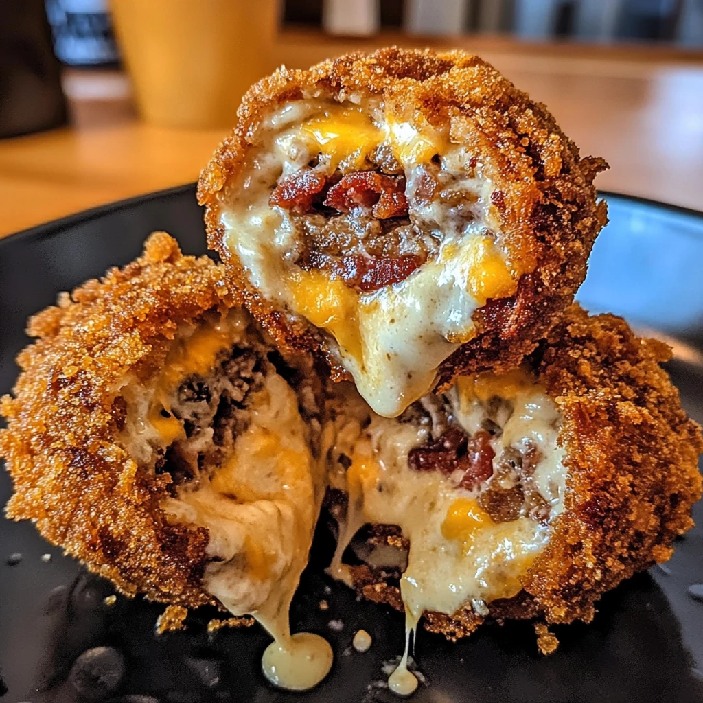 Deep-Fried Bacon Cheeseburger Alfredo Rebellion Bombs 30 Minutes Ultimate Delicious
