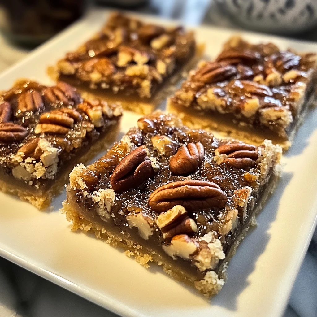 Easy Pecan Pie Bars 30 Minutes Ultimate Delicious