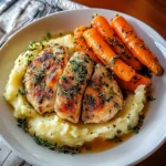 Garlic Herb Chicken with Mashed Potatoes: 30 Minutes Easy Delicious