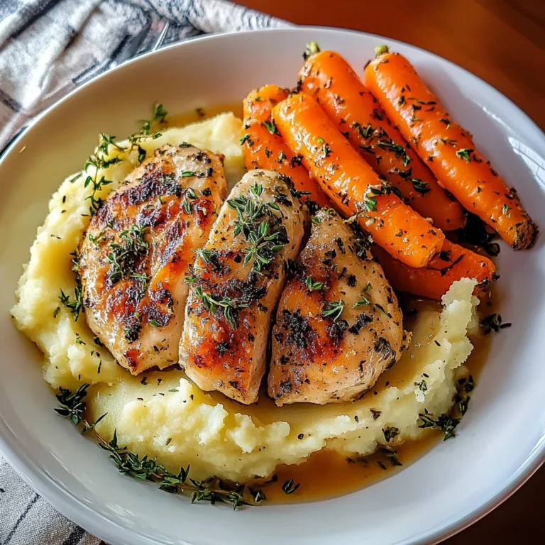 Garlic Herb Chicken with Mashed Potatoes: 30 Minutes Easy Delicious