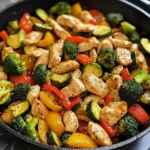 Healthy Chicken and Vegetables Skillet 30 Minutes Easy Delicious