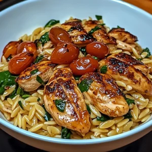 High Protein Chicken Orzo 30 Minutes Easy Delicious
