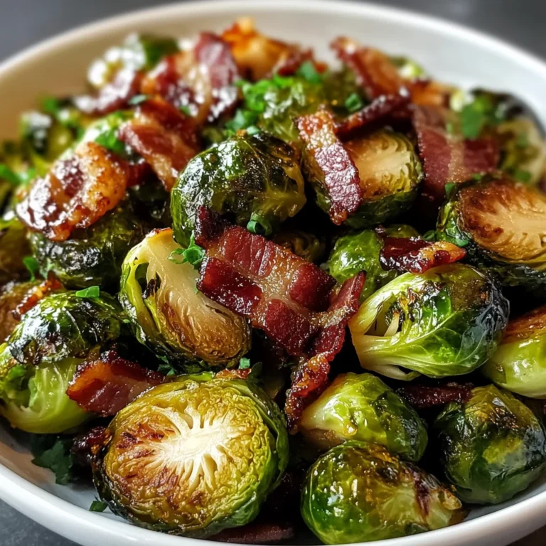 Maple Bacon Roasted Brussels 30 Minutes Ultimate Delicious