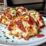 Bacon Chicken Parmesan Loaded Carnage 6 Steps Ultimate Delicious