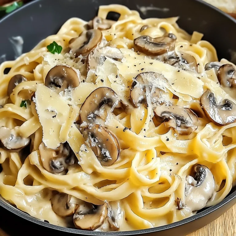 Mushroom Gruyere Pasta 4 Ingredients Ultimate Delicious