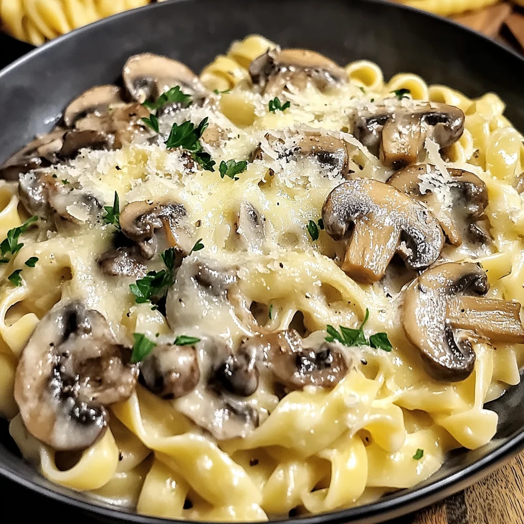 Indulge in Creamy Mushroom Gruyere Pasta for a Cozy Dinner 4 Mushroom Gruyere Pasta 4 Ingredients Ultimate Delicious