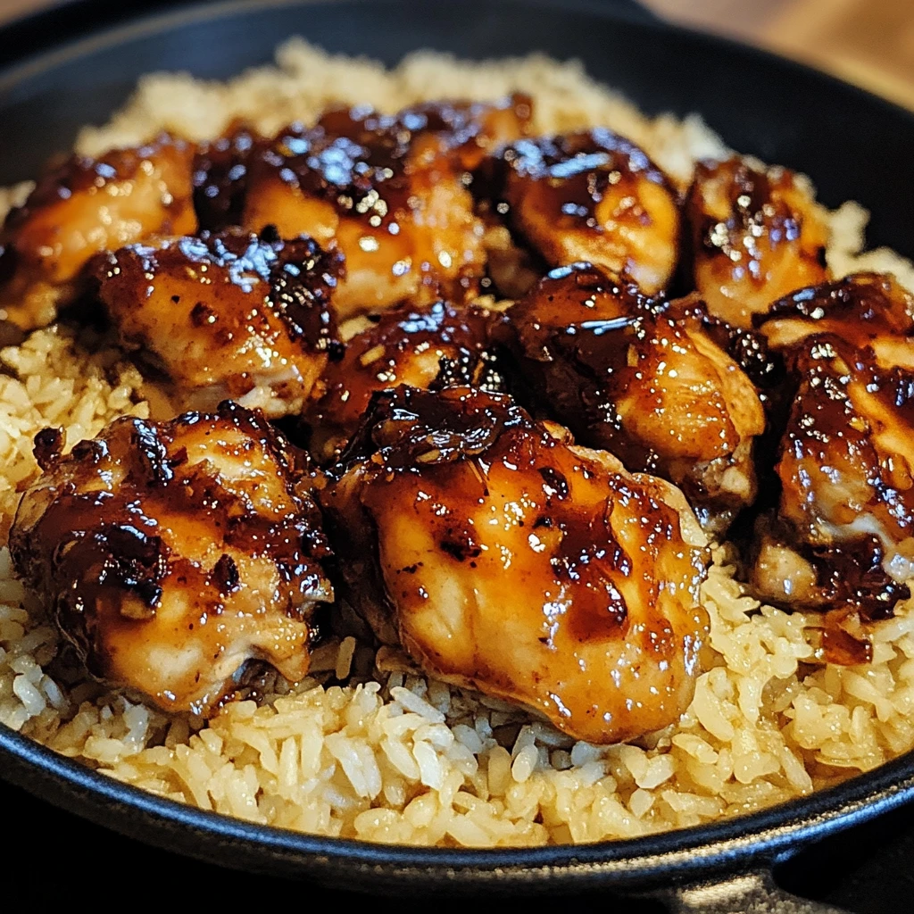 One-Pan Honey BBQ Chicken and Rice: 5 Steps to Delicious