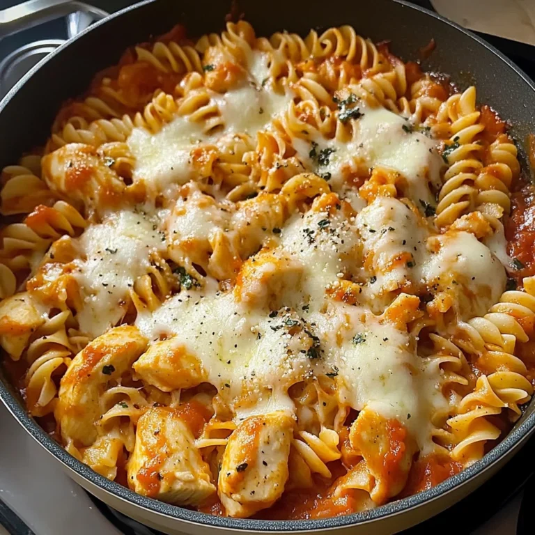 One-Pot Chicken Parmesan Pasta 30 Minutes Easy Delicious