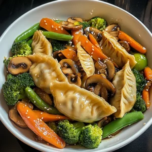 Potsticker Stir Fry 2 Servings Ultimate Delicious