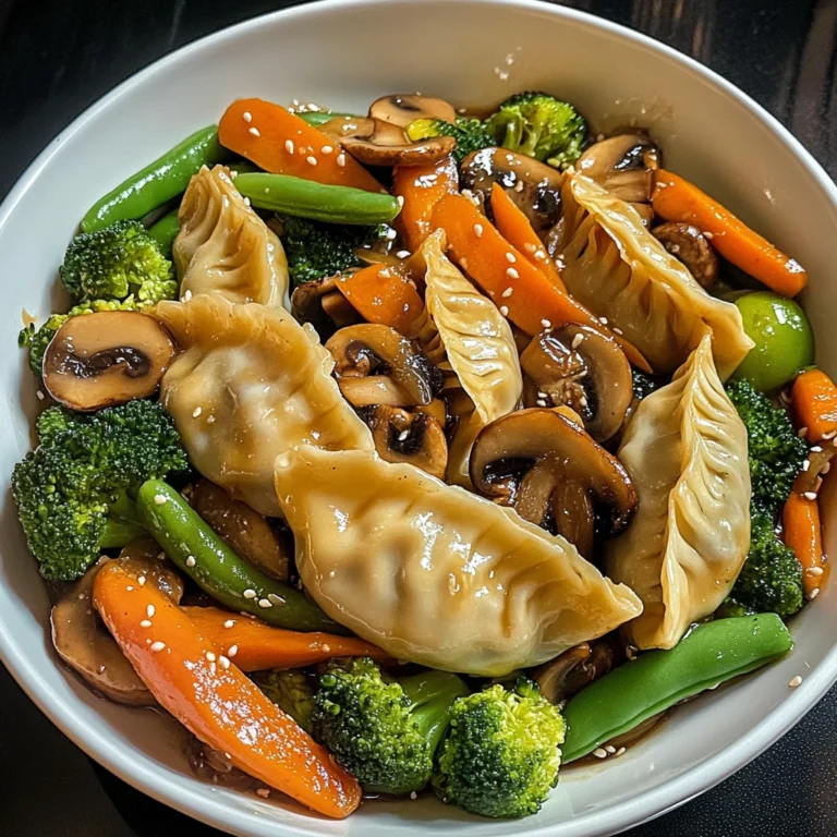 Potsticker Stir Fry 2 Servings Ultimate Delicious