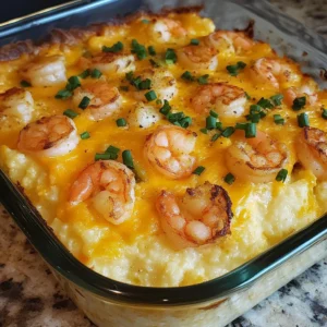 Shrimp & Grits Casserole 30 Minutes Supreme Delicious