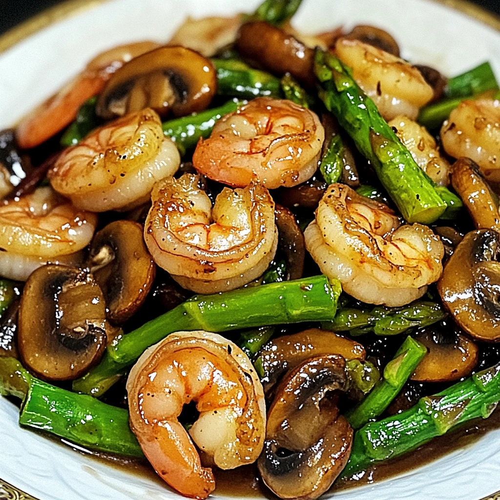 Shrimp and Asparagus Stir-Fry 7 Ingredients Ultimate Delicious
