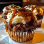 Smoky Bourbon BBQ Meatloaf Cupcakes 30 Minutes Easy Delicious