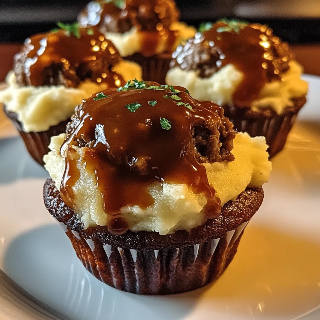 Smoky Bourbon BBQ Meatloaf Cupcakes 30 Minutes Easy Delicious