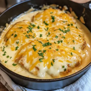 Smothered Cheesy Sour Cream Chicken 4 Servings Easy Delicious