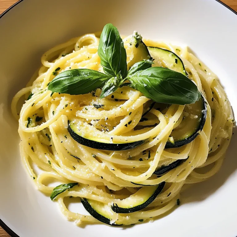 Spaghetti alla Nerano 1 Create the Best Spaghetti alla Nerano in Just 5 Easy Steps!