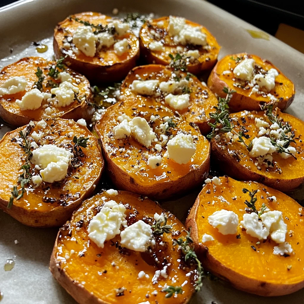 Sweet Potato Rounds with Honey and Feta: 5 Steps to Delicious