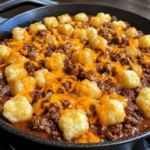 Tater Tot Sloppy Joe Skillet 30 Minutes Easy Delicious