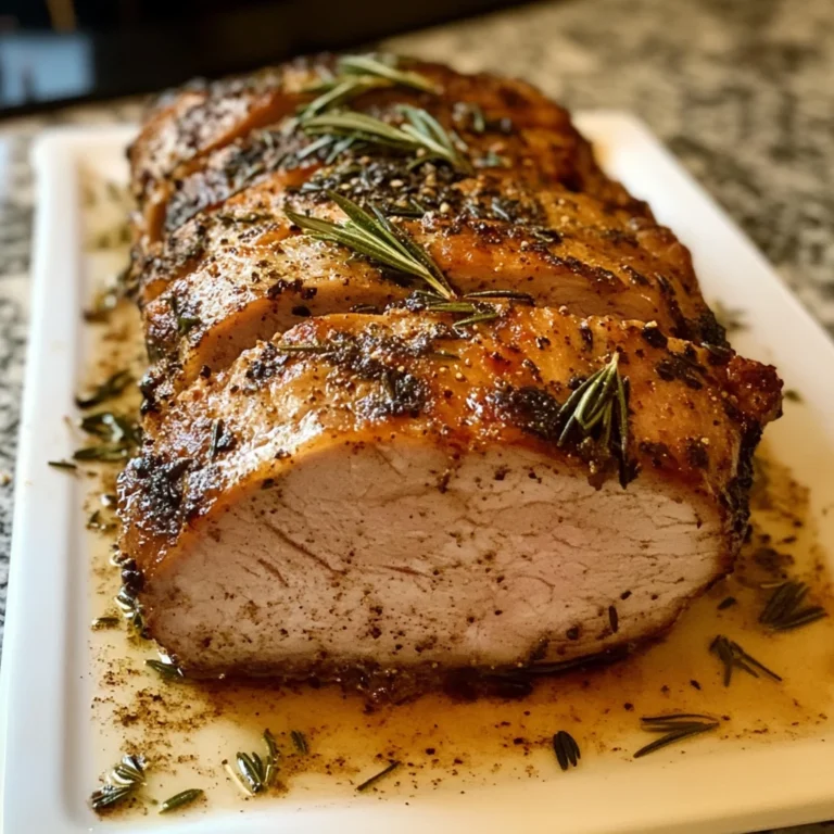 Tender and Juicy Pork Loin Roast 40 Minutes Easy Delicious