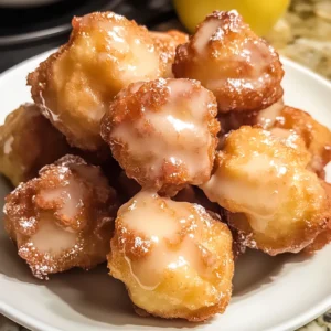 Apple Fritter Bites 10 Ingredients Ultimate Delicious