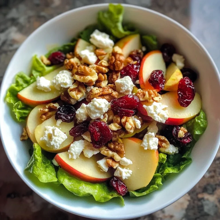 Autumn Harvest Honeycrisp Apple and Feta Salad - 5 Steps to Delicious
