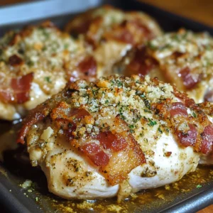 Bacon Garlic Parmesan Chicken 30 Minutes Easy Delicious