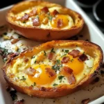 Baked Egg Boats 30 Minutes Ultimate Delicious