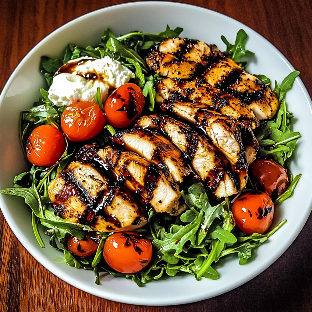 Discover the Joy of Balsamic Grilled Chicken Salad Today! 4 Balsamic Grilled Chicken Salad 4 Servings Perfect Delicious