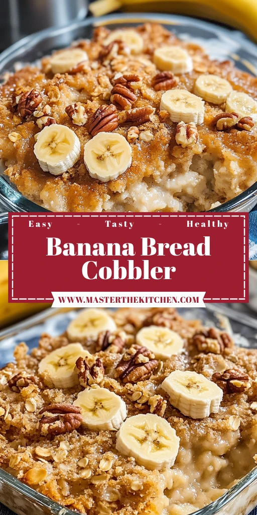 Banana Bread Cobbler 5 Steps Ultimate Delicious