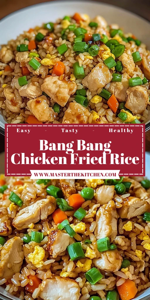 Create the Ultimate Bang Bang Chicken Fried Rice in 30 Minutes! 4 Bang Bang Chicken Fried Rice 30 Minutes Ultimate Delicious