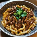 Beef Black Pepper Udon 4 Servings Ultimate Delicious