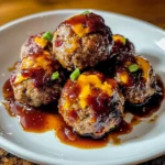 Bourbon Bacon Cheeseburger Meatballs 18 Minutes Easy Delicious