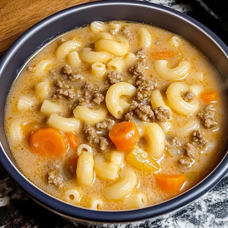 Cheeseburger Macaroni Soup 30 Minutes Ultimate Delicious